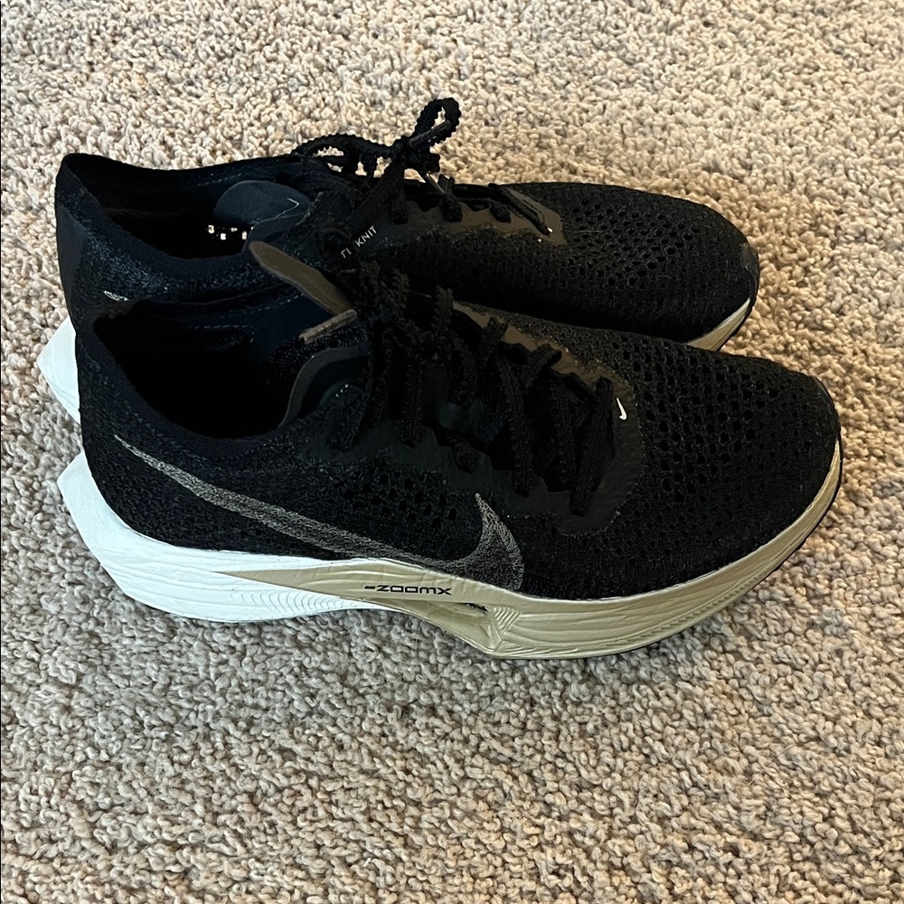Nike Black and White Athletic Shoes